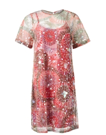 Product image thumbnail - Frances Valentine - Bubbly Multi Print Sequin Dress