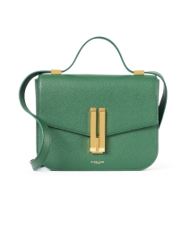 Product image thumbnail - DeMellier - Vancouver Green Leather Crossbody Bag