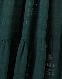 Fabric image thumbnail - Honorine - Giselle Green Cotton Maxi Dress