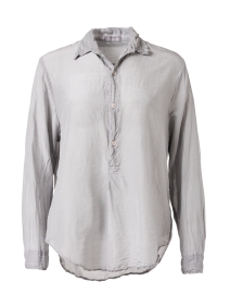 Tenesse Grey Cotton Silk Top