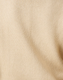 Fabric image thumbnail - Amina Rubinacci - Princess Beige Cotton Cardigan
