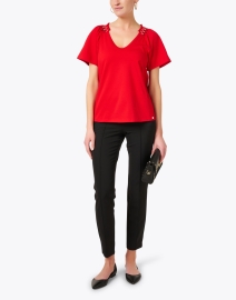 Look image thumbnail - Marc Cain - Red Cotton Blouse