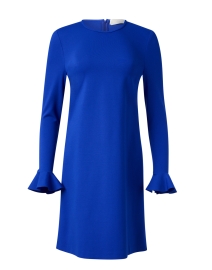 Product image thumbnail - Jane - Kite Blue Stretch Jersey Dress