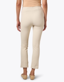Back image thumbnail - Vince - Ivory Crop Flare Stretch Pant