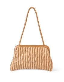 Product image thumbnail - Bembien - Le Sac Brown Stripe Shoulder Bag