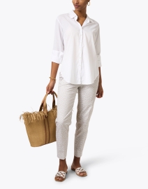 Look image thumbnail - Xirena - Beau White Cotton Poplin Shirt