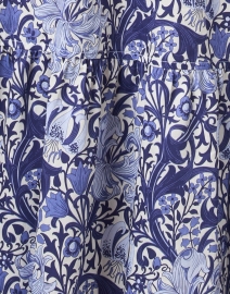Fabric image thumbnail - Finley - Aerin Blue Print Cotton Dress