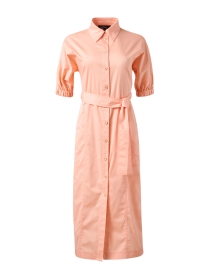 Peach Shirt Dress