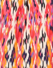 Fabric image thumbnail - Vilagallo - Irina Multi Ikat Print Blouse