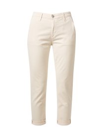 Product image thumbnail - AG Jeans - Caden Cream Stretch Cotton Pant