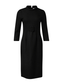 Product image thumbnail - Jane - Rebel Black Tweed Dress