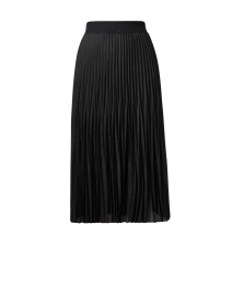 Product image thumbnail - D.Exterior - Black Pleated Wool Skirt