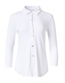 Eastdale White Bamboo Cotton Top