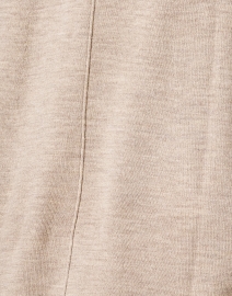 Fabric image thumbnail - Repeat Cashmere - Beige Merino Wool Dress