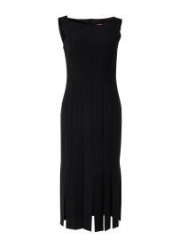 Tenna Black Fringe Dress