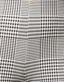 Fabric image thumbnail - Peace of Cloth - Jules Black and White Plaid Knit Pull On Pant 