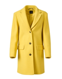 Product image thumbnail - Weekend Max Mara - Cordoba Yellow Wool Coat