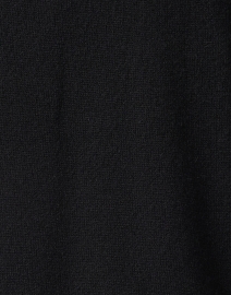 Fabric image thumbnail - Lisa Todd - Black Zig Zag Cashmere Sweater