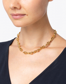 Toscano Gold Link Necklace