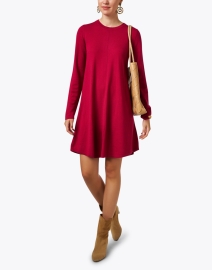 Look image thumbnail - Repeat Cashmere - Red Merino Wool Dress