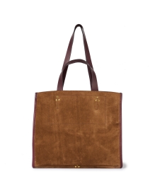 Product image thumbnail - Jerome Dreyfuss - Leon Brown Suede Bag