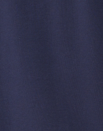Fabric image thumbnail - Hinson Wu - Georgia Navy Cotton Modal Ruffle Neck Tee