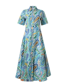 Margery Paisley Print Cotton Dress