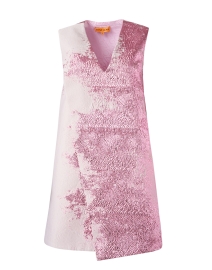 Tamar Pink Jacquard Dress