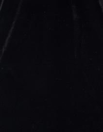 Fabric image thumbnail - Gretchen Scott - Black Stretch Velvet Ruffleneck Top
