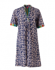 Radha Blue Print Cotton Tunic Dress