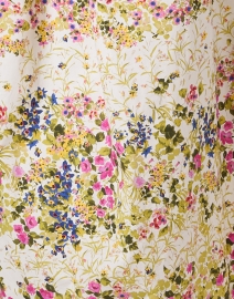 Fabric image thumbnail - Max Mara Studio - Reflex Multi Floral Cotton Shirt Dress