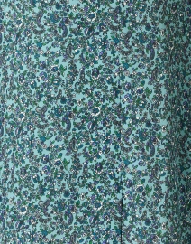 Fabric image thumbnail - Kobi Halperin - Emmie Green Print Silk Blouse