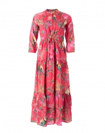 Bazaar Pink Paradise Print Cotton Voile Dress 