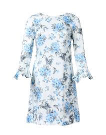 Posey Blue Floral Print Dress