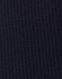 Fabric image thumbnail - Madeleine Thompson - Sagittarius Navy Wool Cashmere Cardigan Vest