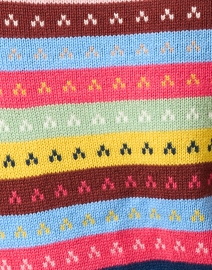 Fabric image thumbnail - Chinti and Parker - Rainbow Striped Wool Sweater