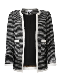 Black and White Stripe Jacket