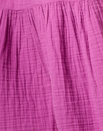 Fabric image thumbnail - Xirena - Lennox Purple Cotton Gauze Dress