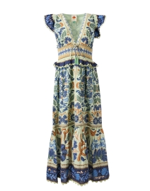 Product image thumbnail - Farm Rio - Multi Print Cotton Maxi Dress