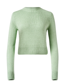 Green Silk Sweater