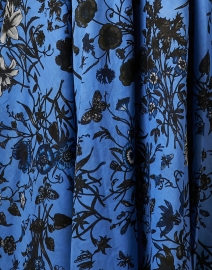Extra_1 image thumbnail - Samantha Sung - Aster Blue Floral Print Wool Dress