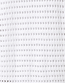 Fabric image thumbnail - Elliott Lauren - White Pointelle Stitch Sweater