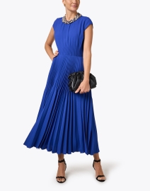 Look image thumbnail - Jason Wu Collection - Klein Blue Crepe Midi Dress