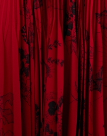 Fabric image thumbnail - Jason Wu Collection - Red Print Pleated Dress