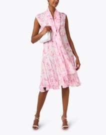 Look image thumbnail - Weill - Celhia Pink Floral Print Dress