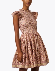 Front image thumbnail - Oliphant - Multi Print Cotton Voile Dress