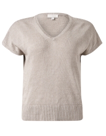 Beige Linen Sweater