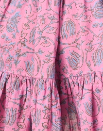 Fabric image thumbnail - Apiece Apart - Mitte Pink Floral Cotton Dress