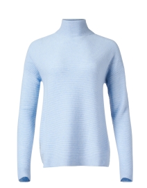 Blue Turtleneck Sweater