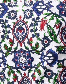 Fabric image thumbnail - Samantha Sung - Audrey Tile Print Stretch Cotton Dress